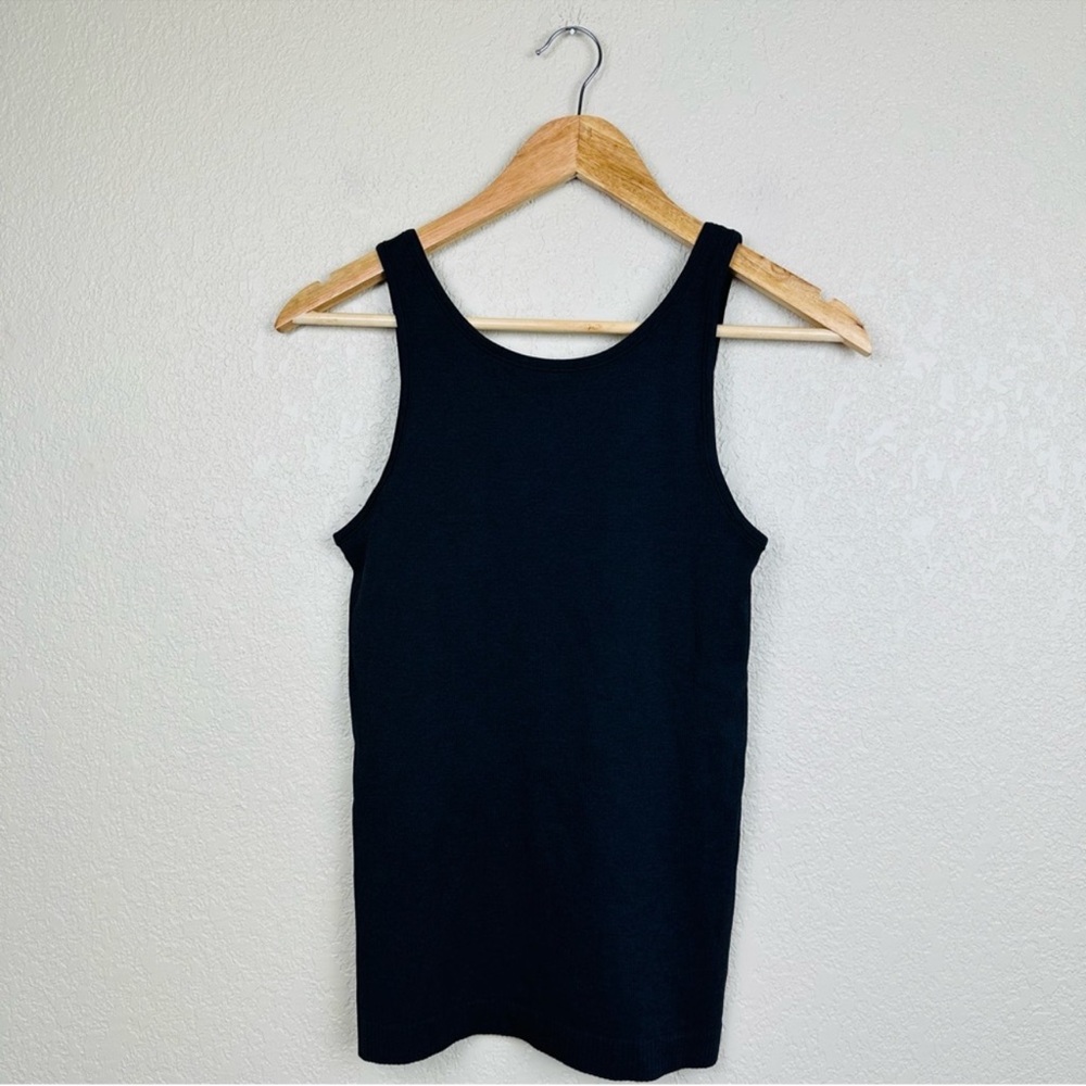 Lululemon Women's Ribbed Fitted Tank Top Black Size 6